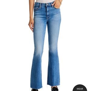 MOTHER High Waisted Weekender Fray